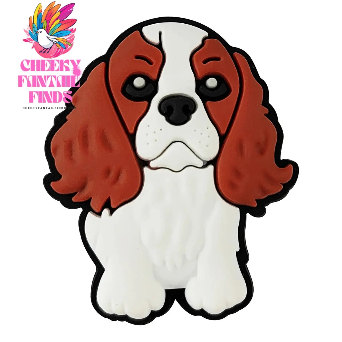 Animals Cute Dog Shoe Charms for Shoe Accessories Decoration Pin Bracelet Wristband DIY Kids Women Gifts Cheeky Fantail Finds