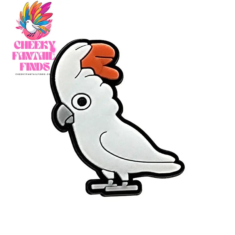Bird Shoe Charms for Shoe Accessories Kids Clogs Pins Boy Girls Badges Men Jeans Women Cheeky Fantail Finds