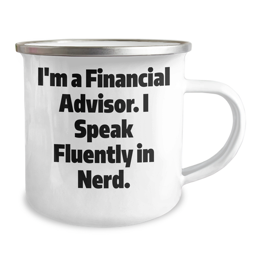 Financial Advisor Gifts, Funny Quote, Camping Mug for Men, Unique Father's Day Unique Gifts from Family, Friends, or Coworkers - Image 2