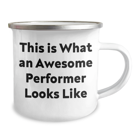 Funny Performer Gifts, This Is What An Awesome Performer Looks Like, Camping Mug for Men, Unique Father's Day Unique Gifts from Friends - Image 2