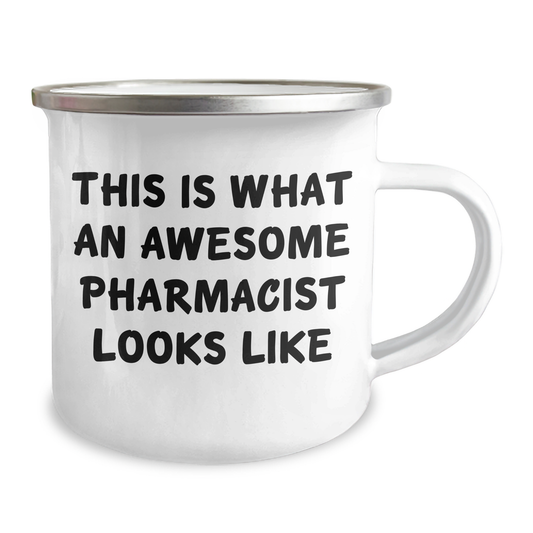 Pharmacist Gifts for Men - Camping Mug with Inspirational Quote - Gifts from Friends for Father's Day - Image 2