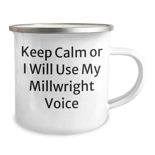 Millwright Gifts, Funny Quote, Camping Mug for Men, Gifts from Family, Father's Day Unique - Image 2