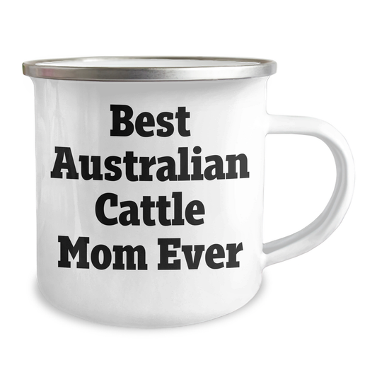 Funny Australian Cattle Dog Dad Gifts from Men to Australian Cattle Dog Lovers on Father's Day - Best Camping Mug - Image 2