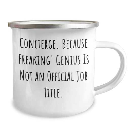 Concierge Gifts from Friends - Funny Quote Camping Mug for Men Women Family Graduation Unique Gifts - Image 2