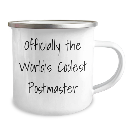 Cool Postmaster Gifts from Friends - Officially The World's Coolest Postmaster Quote - Graduation Unique Gifts for Postmaster - Image 2