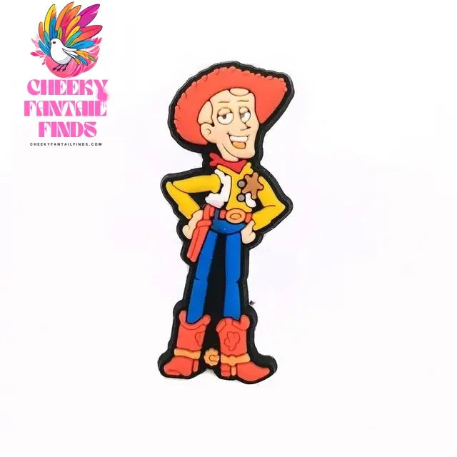 CCF 1-20Pcs Cartoon Buzz Lightyear Shoes Buckle Cute Cartoon Diy Shoes Decoration Shoes Charm Accessories Summer Sandals Clog Cheeky Fantail Finds