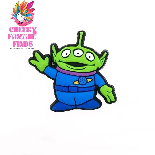 CCF 1-20Pcs Cartoon Buzz Lightyear Shoes Buckle Cute Cartoon Diy Shoes Decoration Shoes Charm Accessories Summer Sandals Clog Cheeky Fantail Finds