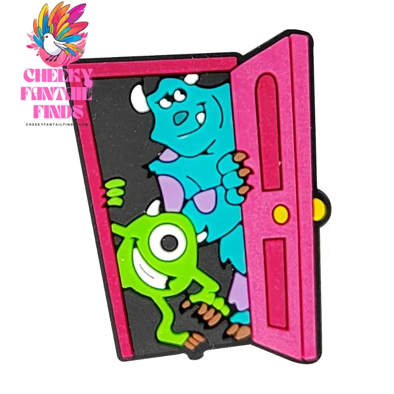 CCF Cartoon Shoe Decoration Charms Monsters Inc. University PVC Shoe Accessories Christmas Gift for Kids Party Favors Cheeky Fantail Finds