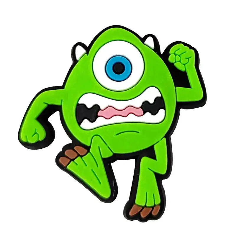 CCF Cartoon Shoe Decoration Charms Monsters Inc. University PVC Shoe Accessories Christmas Gift for Kids Party Favors Cheeky Fantail Finds