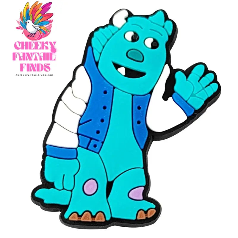CCF Cartoon Shoe Decoration Charms Monsters Inc. University PVC Shoe Accessories Christmas Gift for Kids Party Favors Cheeky Fantail Finds