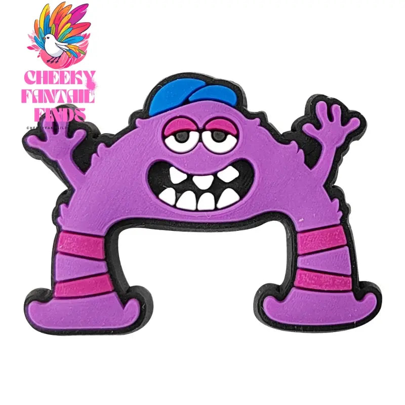 CCF Cartoon Shoe Decoration Charms Monsters Inc. University PVC Shoe Accessories Christmas Gift for Kids Party Favors Cheeky Fantail Finds