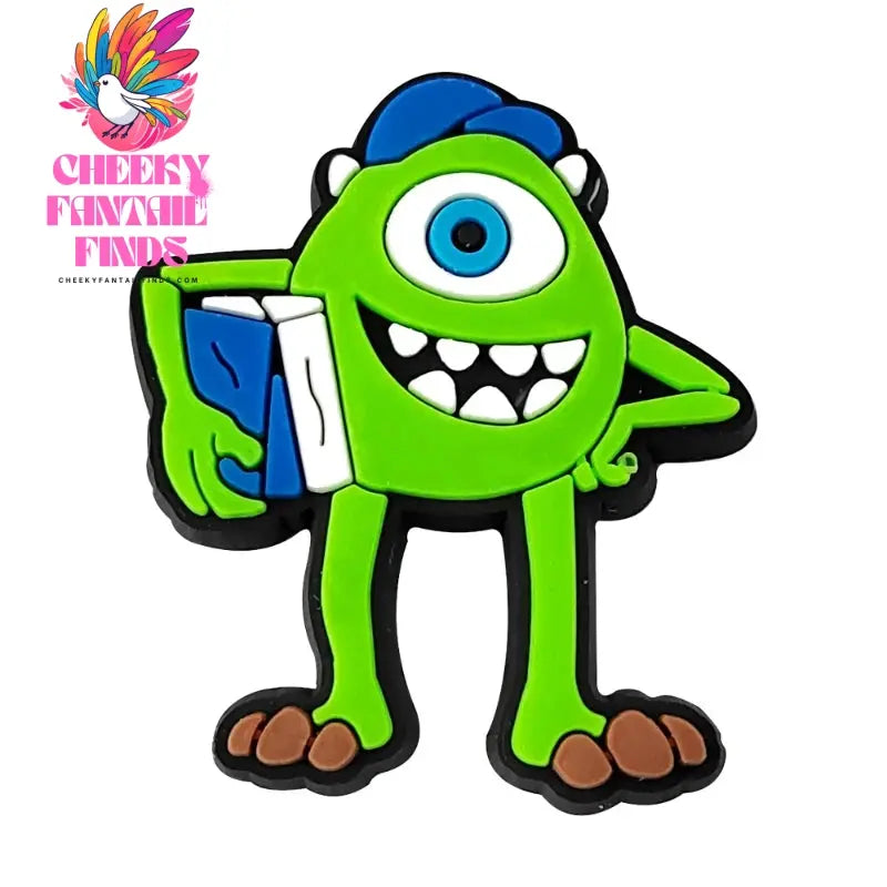 CCF Cartoon Shoe Decoration Charms Monsters Inc. University PVC Shoe Accessories Christmas Gift for Kids Party Favors Cheeky Fantail Finds