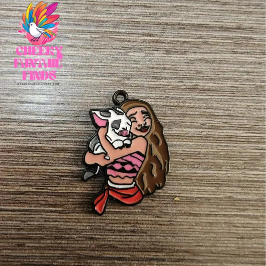 CCF Movie Series Cartoon MOANA Shoe Charms For Clogs Sandal Decoration DIY Accessories Perfect for Xmas Party Gifts Cheeky Fantail Finds