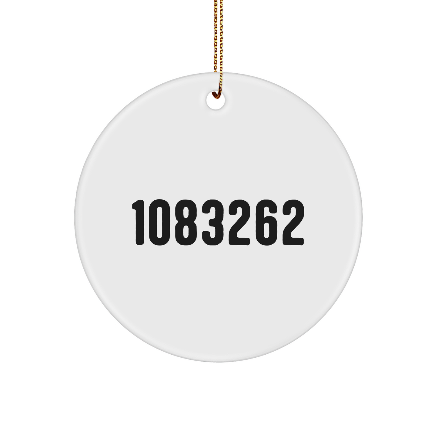 Welders Speak Fluently in genius Gifts from Men to Friends Christmas Circle Ornament - Image 1