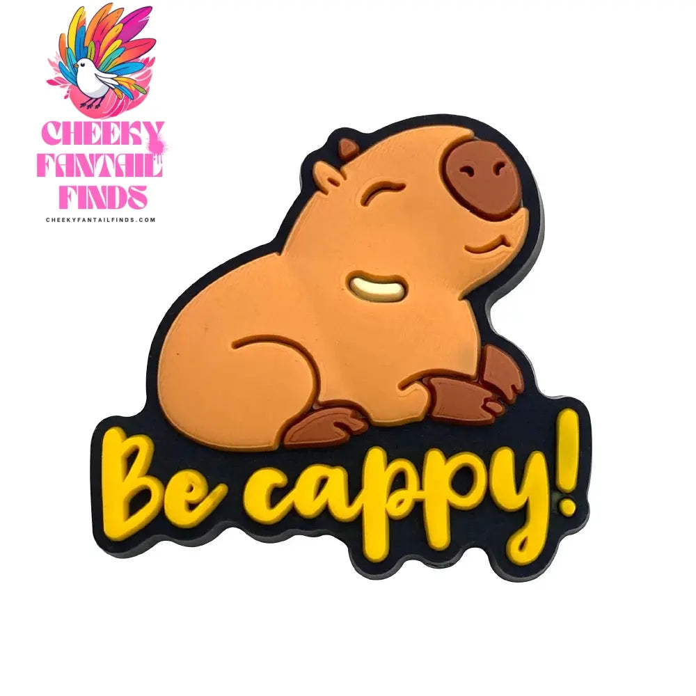 Capybara Animal Cartoon Cute Shoe Charms for Clogs Sandals Decoration Shoe Accessories Charms for Friends Gifts Cheeky Fantail Finds