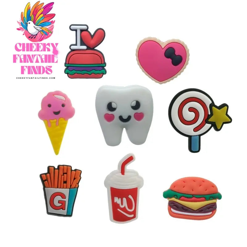 Cartoon Creative Shoe Decorations Children's Hole DIY Accessories Cute Personalized Buckle Cheeky Fantail Finds