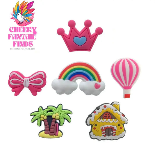 Cartoon Creative Shoe Decorations Children's Hole DIY Accessories Cute Personalized Buckle Cheeky Fantail Finds