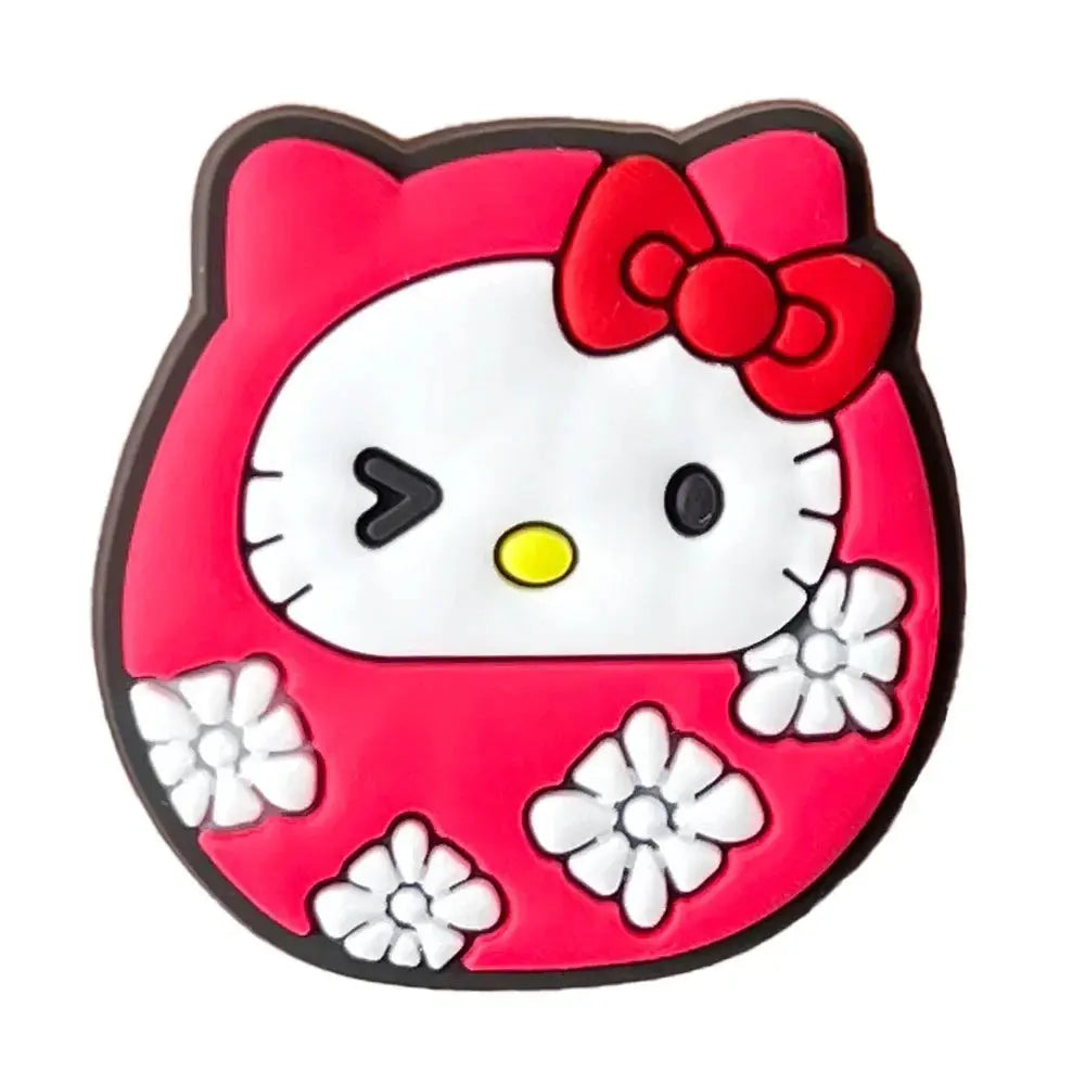 Cartoon Cute Kitty Series Shoe Accessories Girl DIY Sandals Cheeky Fantail Finds