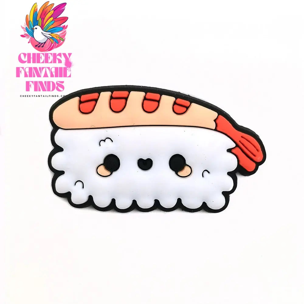 Cartoon Food Hole Shoes Shoe Ornament Shoe Buckle PVC Eva Sandals Decorative Accessories Cheeky Fantail Finds