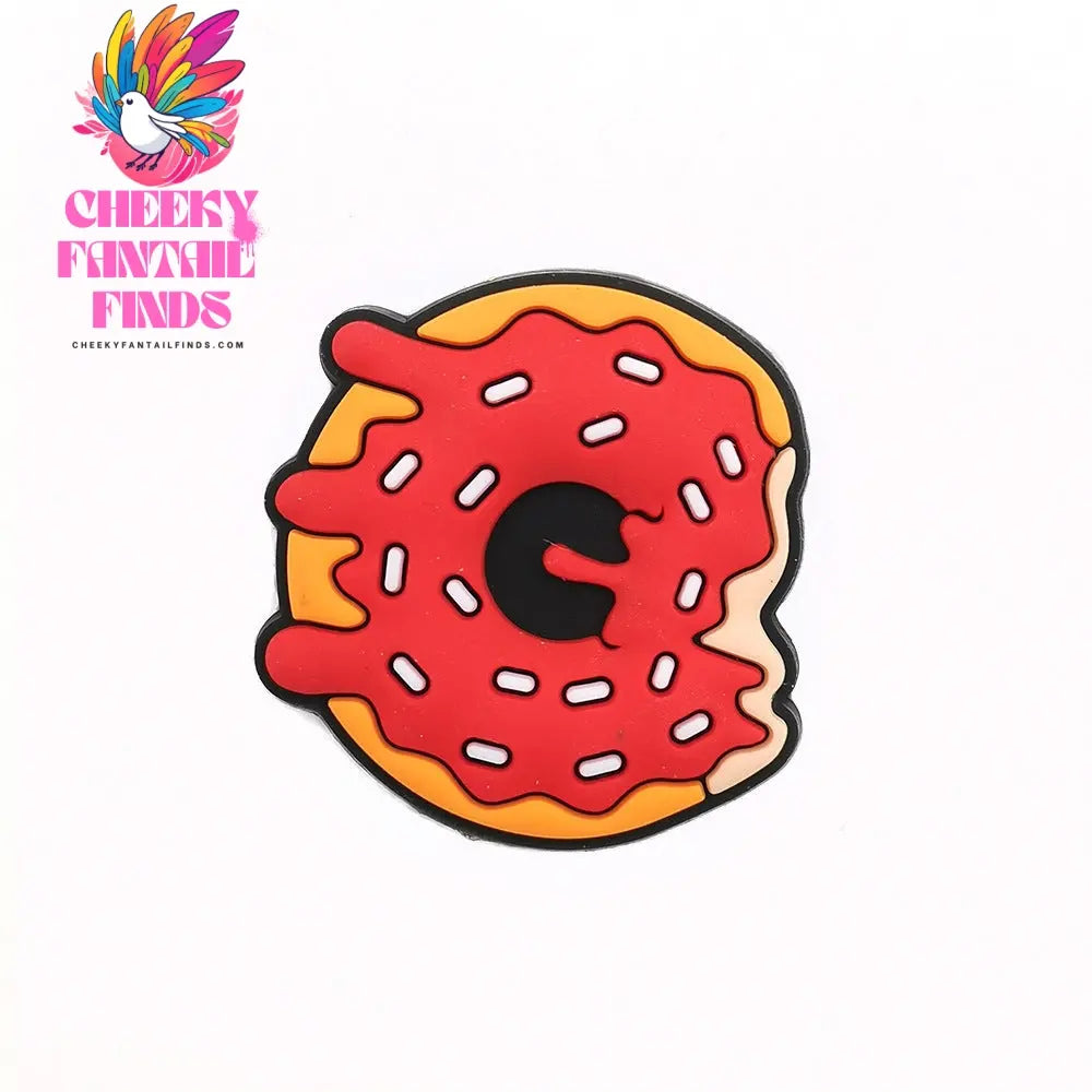 Cartoon Food Hole Shoes Shoe Ornament Shoe Buckle PVC Eva Sandals Decorative Accessories Cheeky Fantail Finds