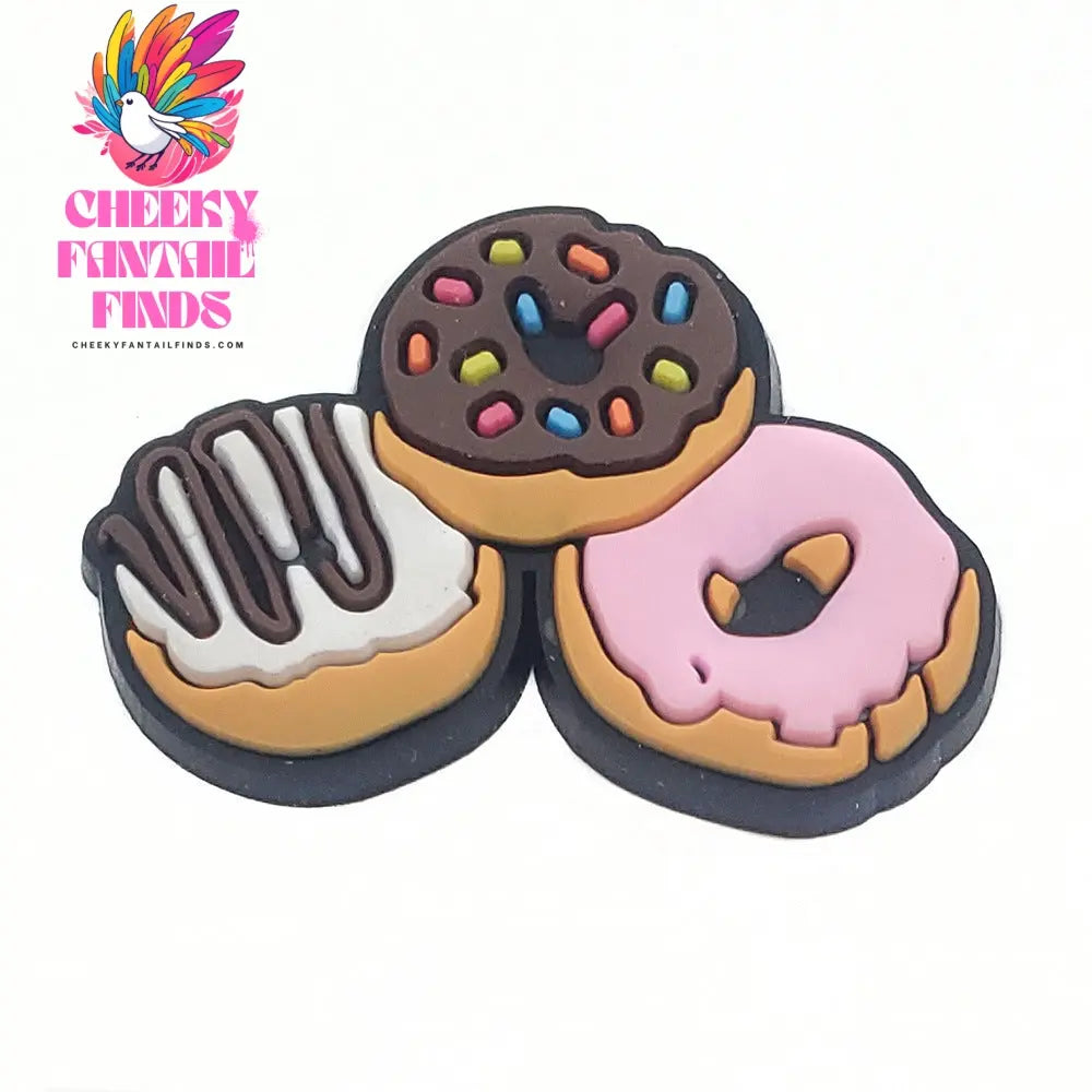 Cartoon Food Hole Shoes Shoe Ornament Shoe Buckle PVC Eva Sandals Decorative Accessories Cheeky Fantail Finds