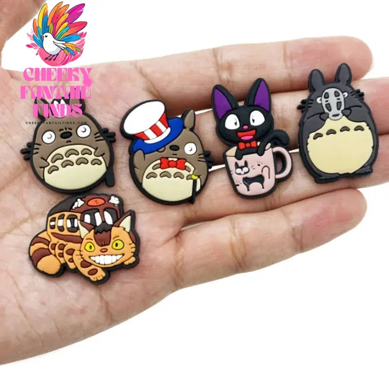 Cartoon Series Cute Anime Funny Shoe Charms Fashion Sandals Pin DIY Accessories Decorate Girls Halloween Party Gifts - Cheeky Fantail Finds
