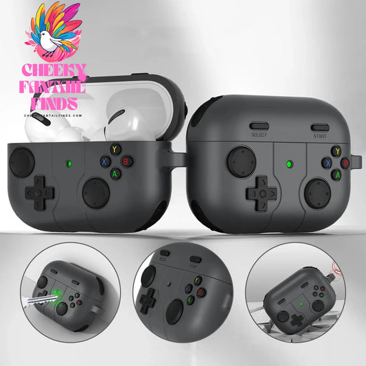 Case For AirPods Pro 2 3D Gamepad Gameboy Earphone Accessories Soft Protector Case Cover For AirPods 1/2/3 Cheeky Fantail Finds