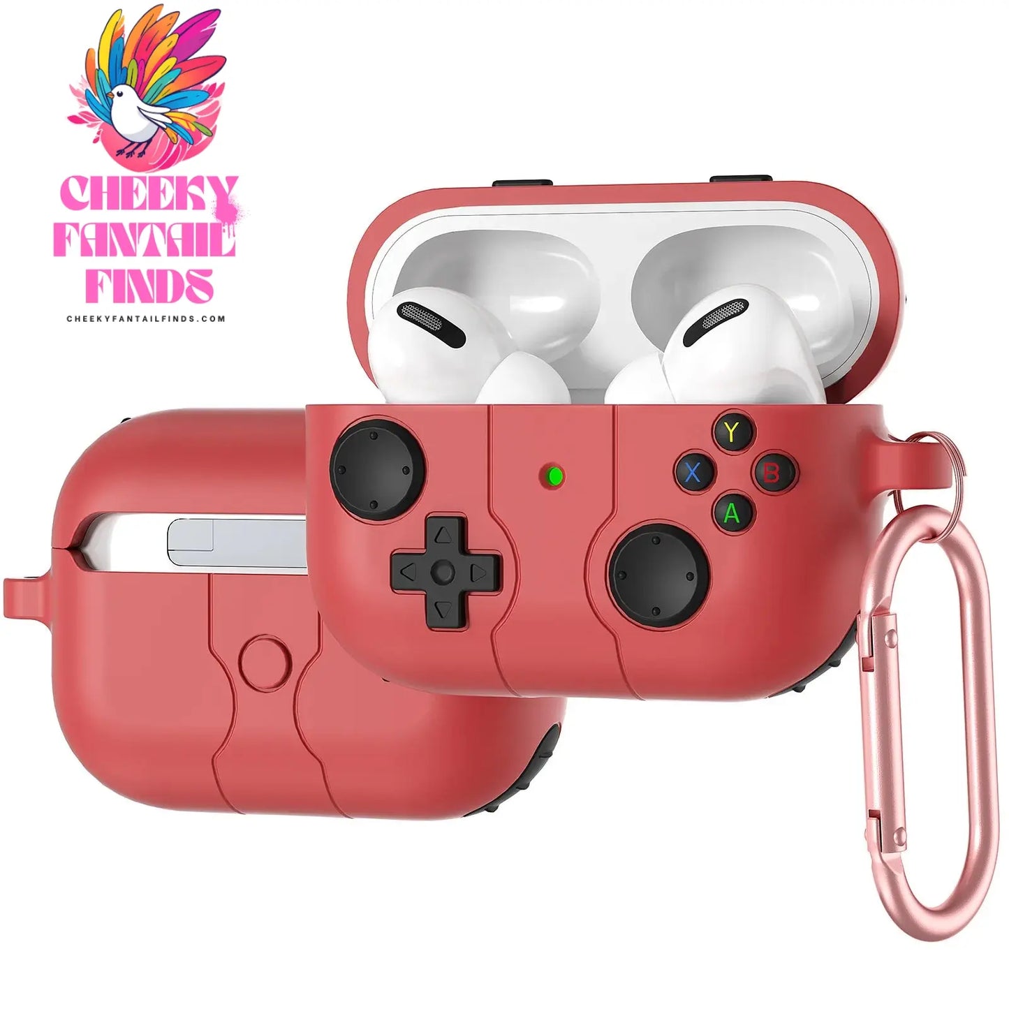Case For AirPods Pro 2 3D Gamepad Gameboy Earphone Accessories Soft Protector Case Cover For AirPods 1/2/3 Cheeky Fantail Finds