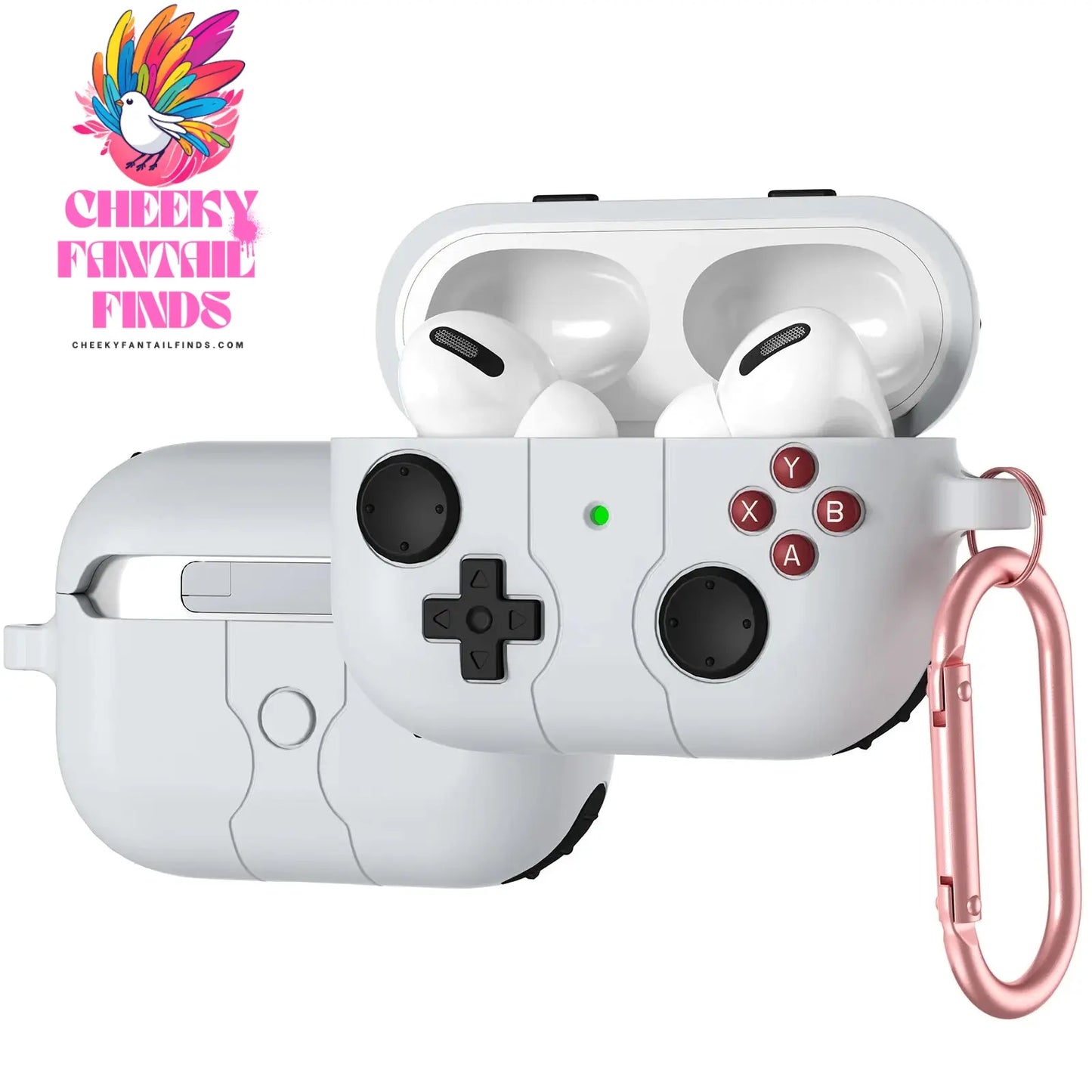 Case For AirPods Pro 2 3D Gamepad Gameboy Earphone Accessories Soft Protector Case Cover For AirPods 1/2/3 Cheeky Fantail Finds