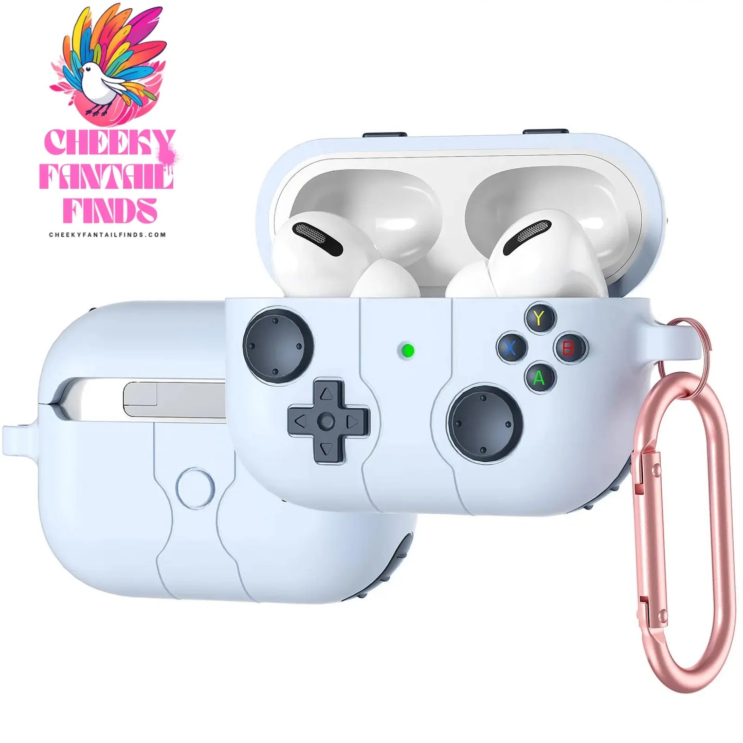 Case For AirPods Pro 2 3D Gamepad Gameboy Earphone Accessories Soft Protector Case Cover For AirPods 1/2/3 Cheeky Fantail Finds