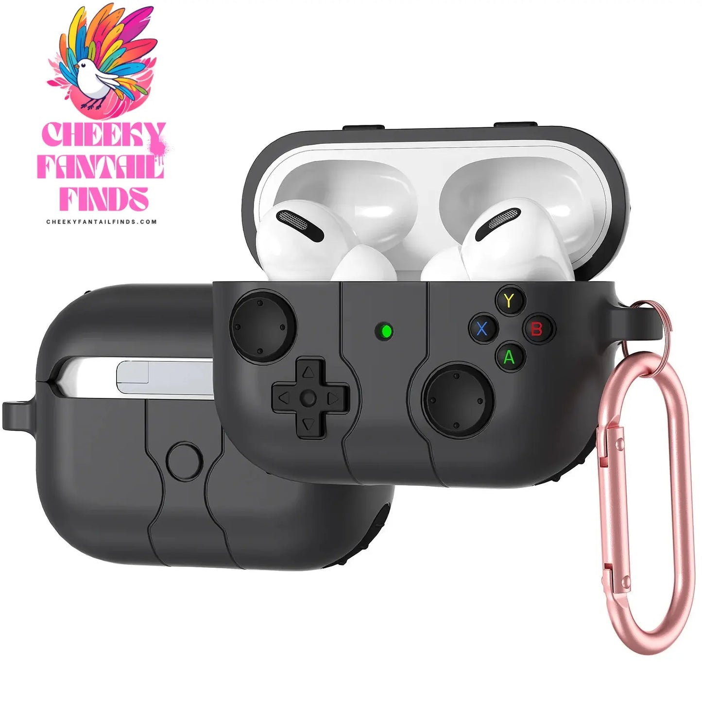 Case For AirPods Pro 2 3D Gamepad Gameboy Earphone Accessories Soft Protector Case Cover For AirPods 1/2/3 Cheeky Fantail Finds