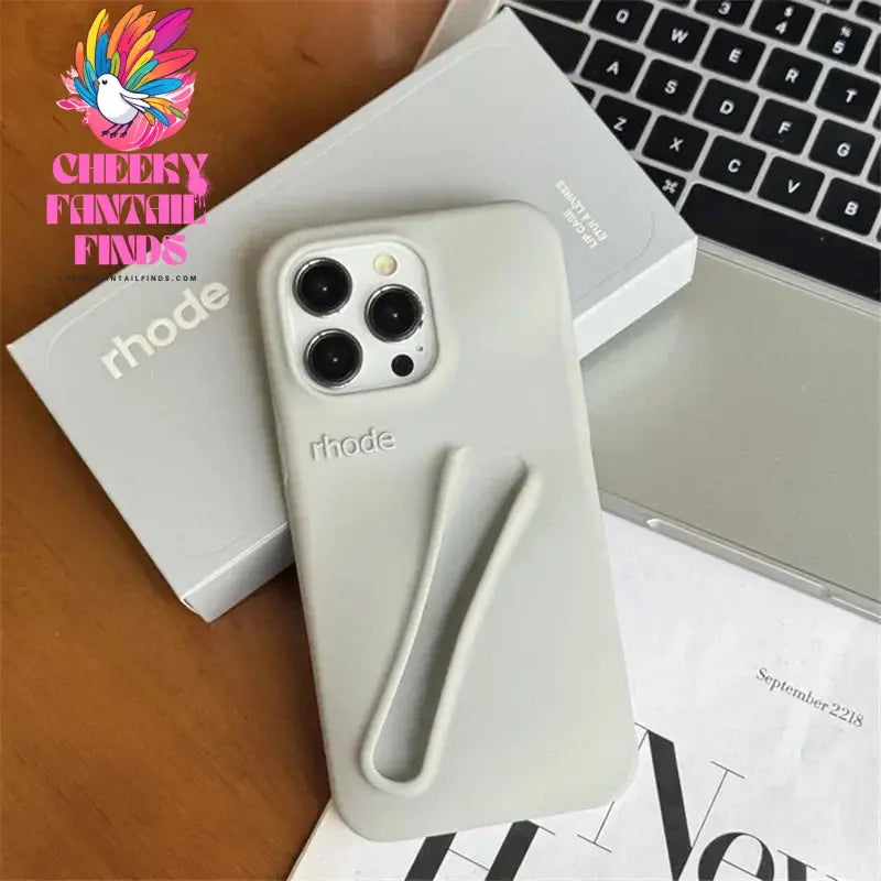 Case for iPhone 15 16 Pro Max 14 Plus 13 12 11 ProMax Lipstick Soft Silicone Portable Lip Gloss Holder Ins Hot Cover Funda Cheeky Fantail Finds