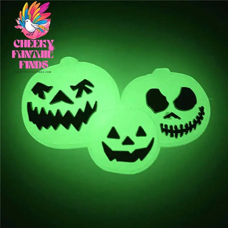 Christmas Nightmare PVC Shoe Charms Luminous Vampire Bat Sandals Accessories Ghost Pumpkin Shoe Decorations Halloween Kids Gifts Cheeky Fantail Finds