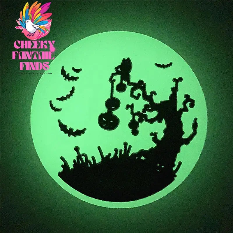 Christmas Nightmare PVC Shoe Charms Luminous Vampire Bat Sandals Accessories Ghost Pumpkin Shoe Decorations Halloween Kids Gifts Cheeky Fantail Finds