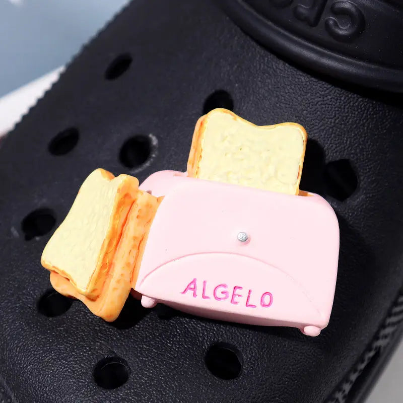 Clog Shoe Buckle Food Accessories Cheeky Fantail Finds