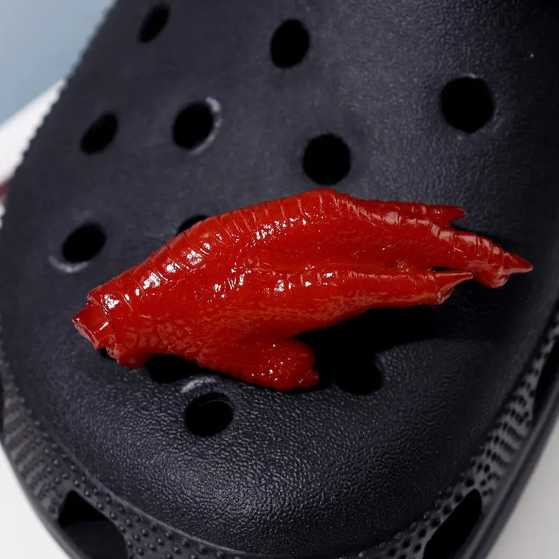 Clog Shoe Buckle Food Accessories Cheeky Fantail Finds