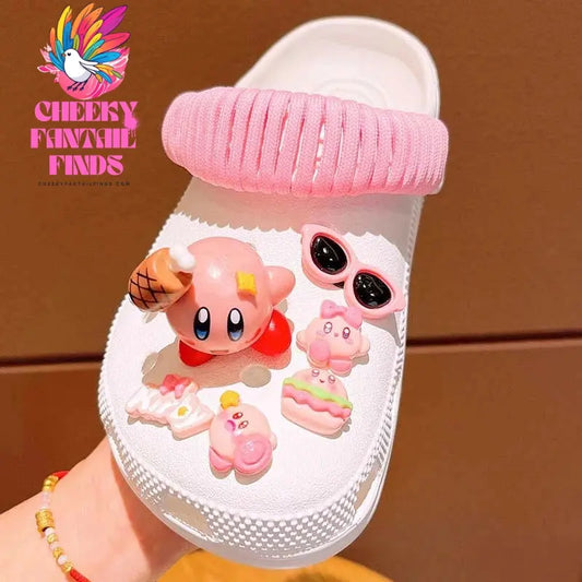 Cute Cartoon Anime Shoe Charms Set For Clogs Bubble Slides Sandals DIY Shoe Accessories For Holiday Gift Party Favors Cheeky Fantail Finds