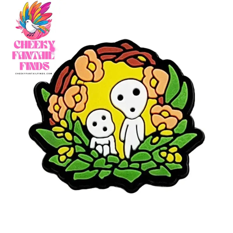 Cute Cartoon Character DIY Shoe charms Halloween garden Accessories buckle fit clogs sandals pin decorate gift - Cheeky Fantail Finds
