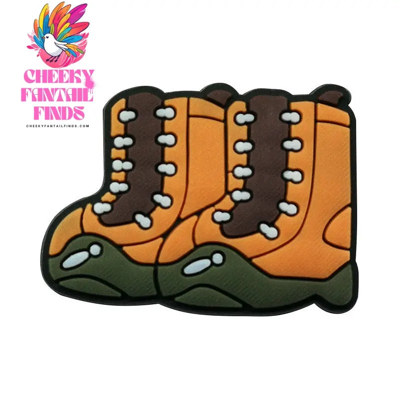 Cute Cartoon Hole Shoe Flower Diy Shoe Accessories Camping Garden Cheeky Fantail Finds