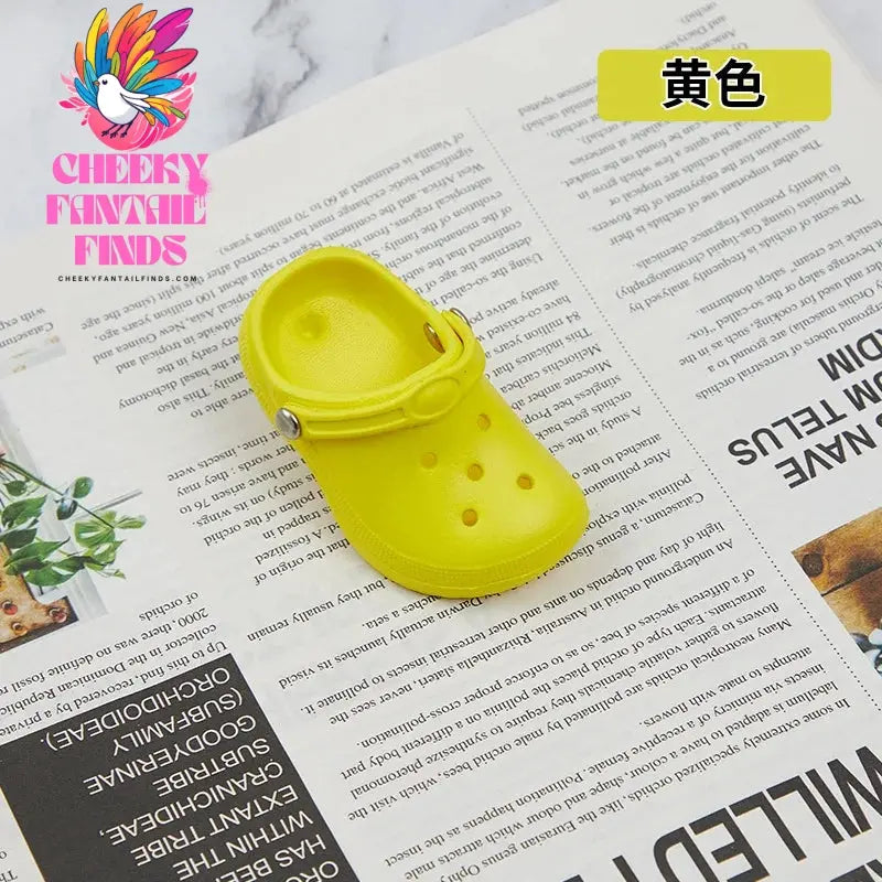 Cute Simulated Mini Shoes Charms for Clogs Sandals Decorations Charms Accessories Womens Girls Mens Funny Shoes Decor Gifts Cheeky Fantail Finds