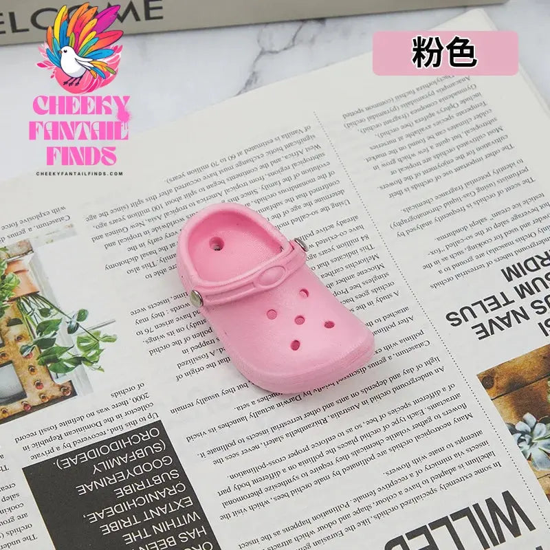 Cute Simulated Mini Shoes Charms for Clogs Sandals Decorations Charms Accessories Womens Girls Mens Funny Shoes Decor Gifts Cheeky Fantail Finds