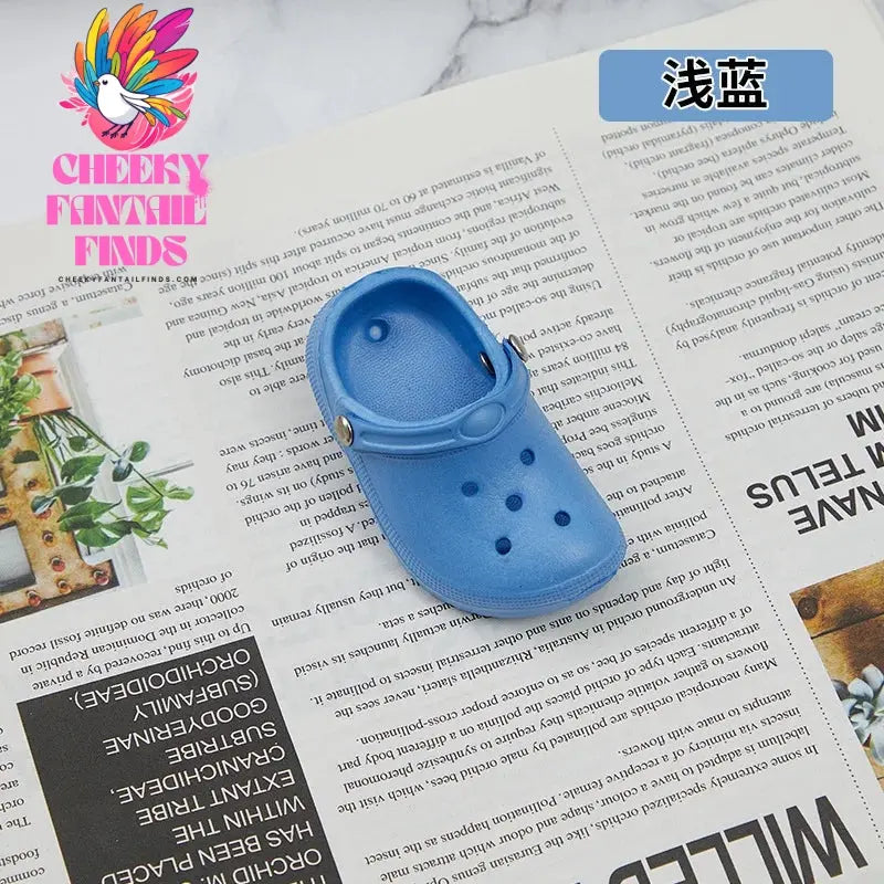 Cute Simulated Mini Shoes Charms for Clogs Sandals Decorations Charms Accessories Womens Girls Mens Funny Shoes Decor Gifts Cheeky Fantail Finds