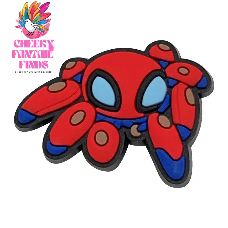 Cute superhero PVC shoes charms cute Cartoon DIY Sandals Accessories for clogs Decorations boy kids gift Cheeky Fantail Finds