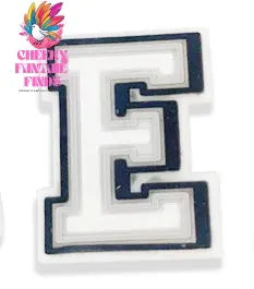 Decorations Removable Accessories PVC Letters Shoe Buckle Cheeky Fantail Finds