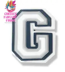 Decorations Removable Accessories PVC Letters Shoe Buckle Cheeky Fantail Finds