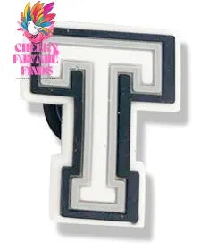 Decorations Removable Accessories PVC Letters Shoe Buckle Cheeky Fantail Finds
