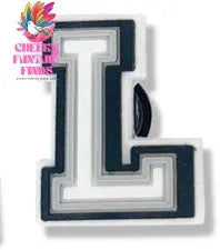 Decorations Removable Accessories PVC Letters Shoe Buckle Cheeky Fantail Finds