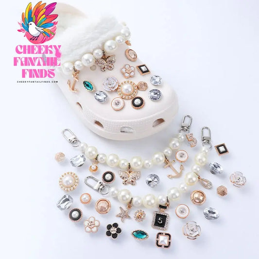 Dongdong Shoe Accessories DIY Buckle Decorative Accessories Cheeky Fantail Finds