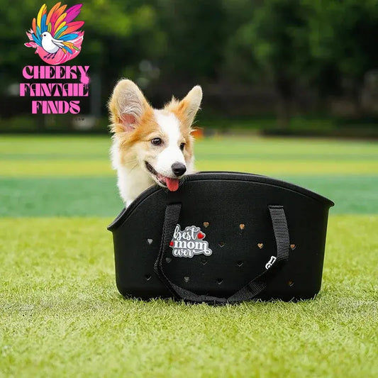 EVA Pet Cat Dog Bag Comfortable Open Pocket Outdoor Travel Portable pet Handle backpack Waterproof Easy Cleaning Pet Carrying - Cheeky Fantail Finds