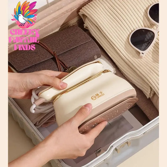 Efficient Clothes Iron, Small Automatic Ironing Machine, Handheld Portable Hanging Iron, Household Wet and Dry Steam Machine Cheeky Fantail Finds